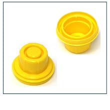 Spout Caps Yellow