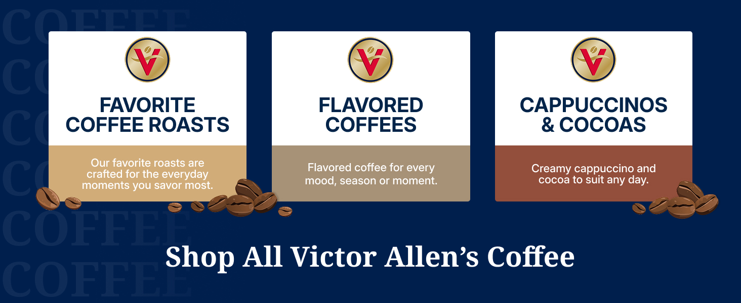 variety available from victor allens coffee