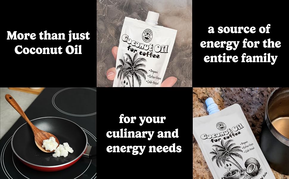 coconut oil for coffee uses