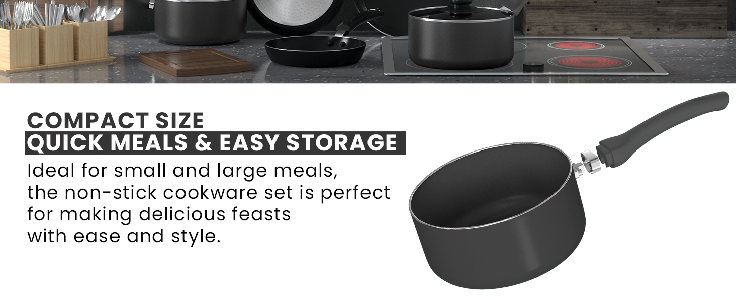 sauce pan with lid,utopia kitchen,soup pot,non stick sauce pan