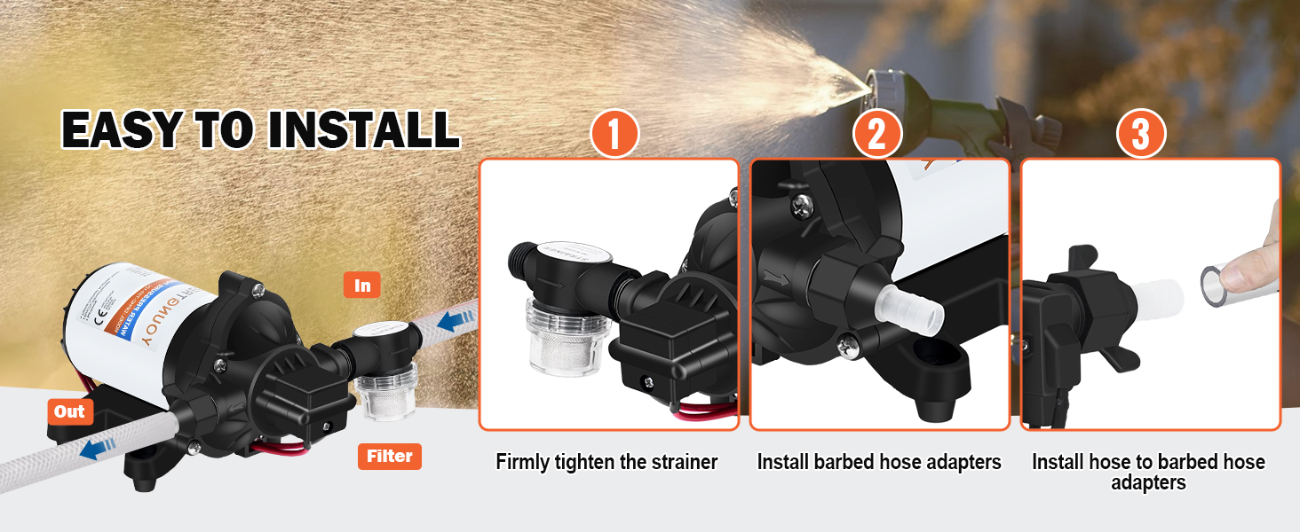 12 volt water pump