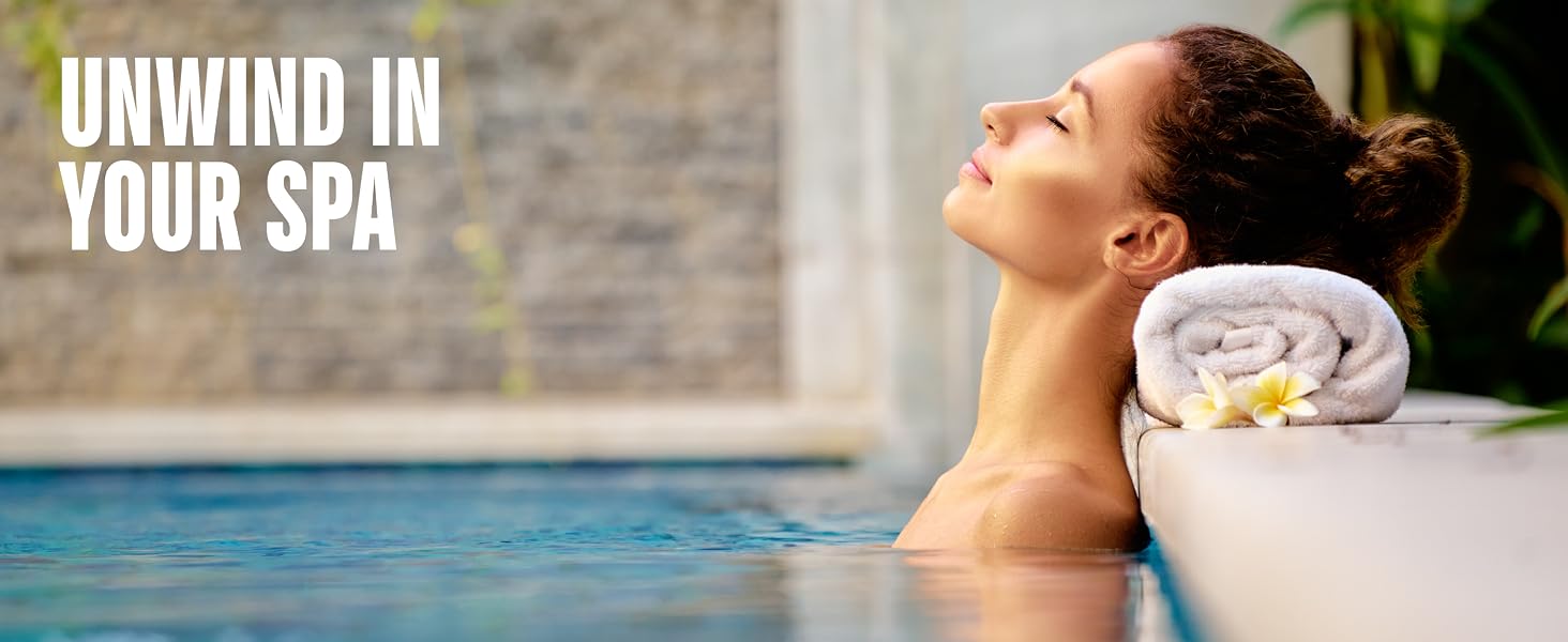 Pool Test Strips Water Spa Test Strips for Hot Tub Chlorine Test Strips Swimming Pool Test Kit