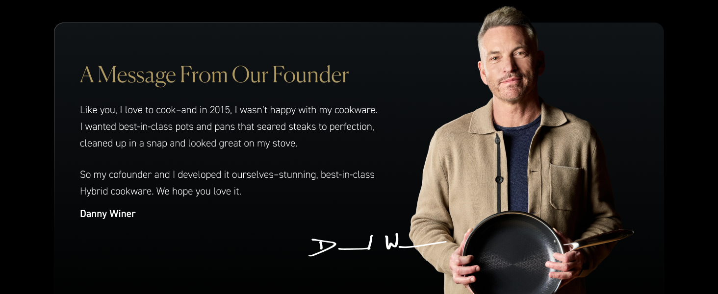 Founder Message Desktop