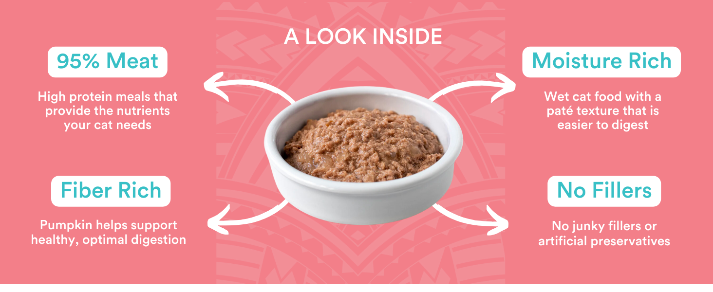 Healthy Cat Food Grain free Human-Grade Allergy Sensitivity Chicken Pork Turkey Protein Holistic