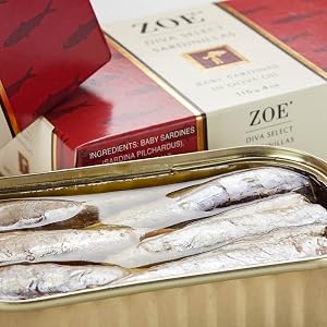 Zoe Extra Virgin olive oil,organic,spanish olive oil,sardines,arroz,non-gmo,bpa-free,cold pressed