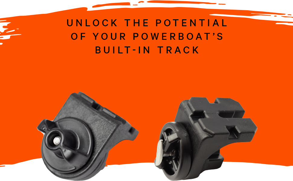 unlock the potential of your powerboat's built-in track