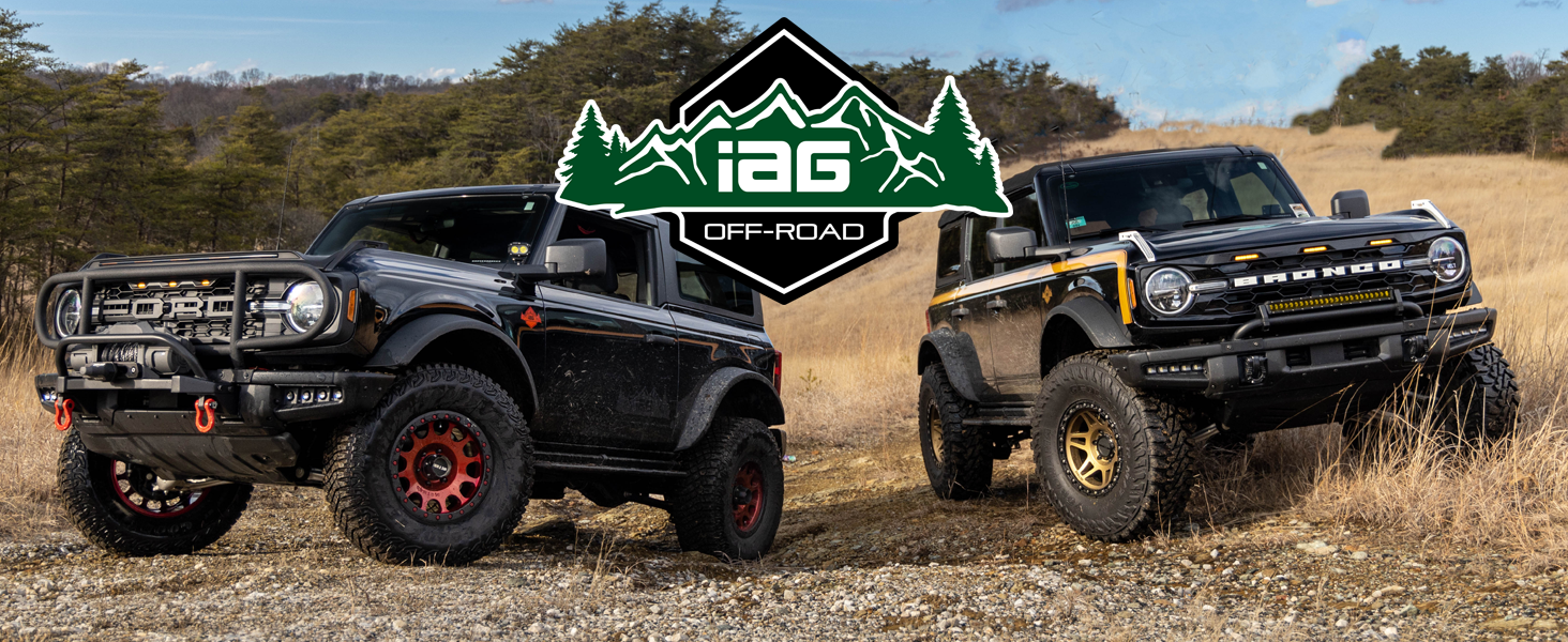 IAG Ford Bronco Accessories Off Road Protection Interior Exterior 2021 2022 2023 2024 2025 6G Step