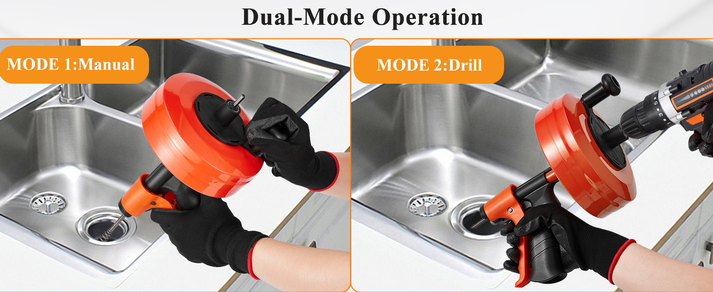 power snake snake for bathtub culebra para destapar bañera plumbers snake for toilet
