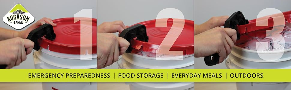 Augason Farms Emergency Preparedness Food Storage Bucket Opener Bung Wrench