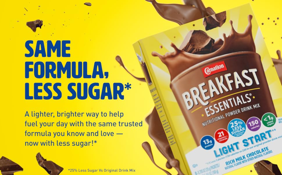 Same Formula, Less Sugar