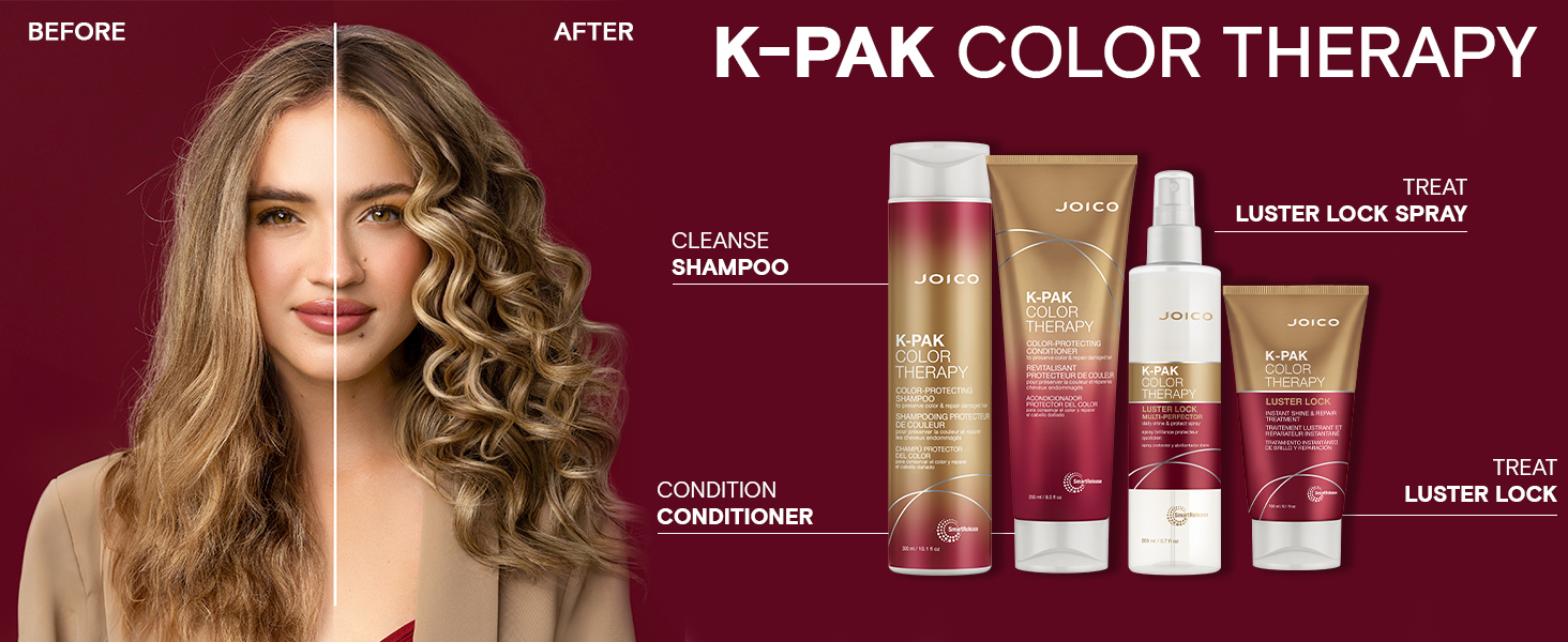 K-PAK Color Therapy Before After