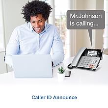caller ID announce