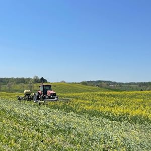 Planting through cover crops.