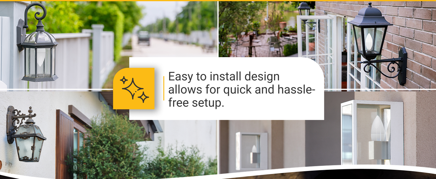 Easy to install design allows for quick and hassle-free setup.