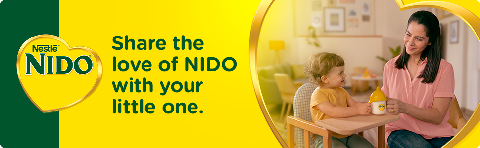 Image of a a women and child displaying how to share the love of NIDO with your little one