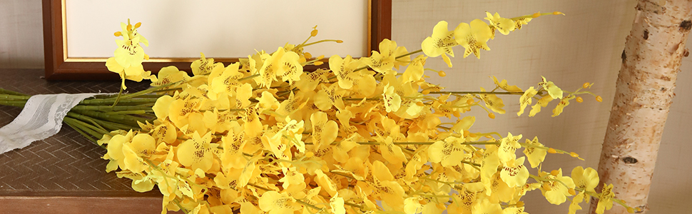 yellow orchid