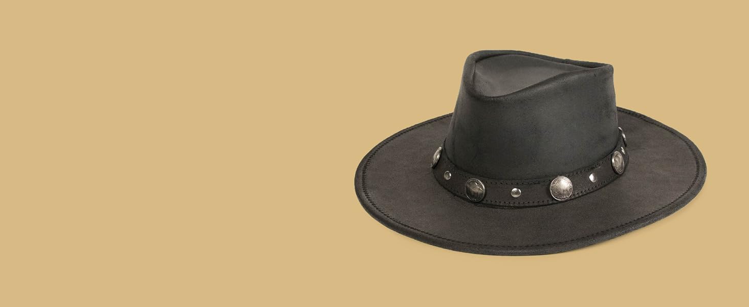9519 - Buffalo Nickel Hat in Black