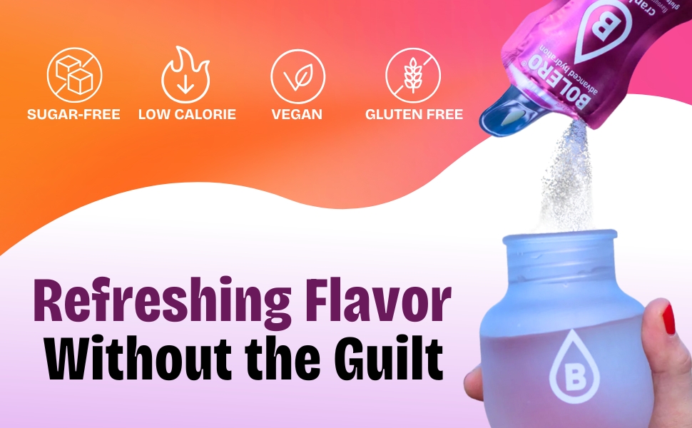 go bolero hydration water mix flavor