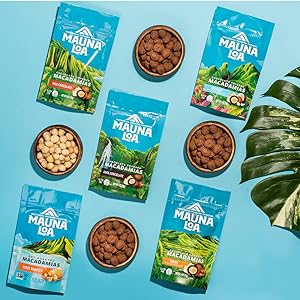 Mauna Loa, Macadamia, chocolate, premium, nuts, hawaiian host, vegan, gluten free, non-gmo, honey