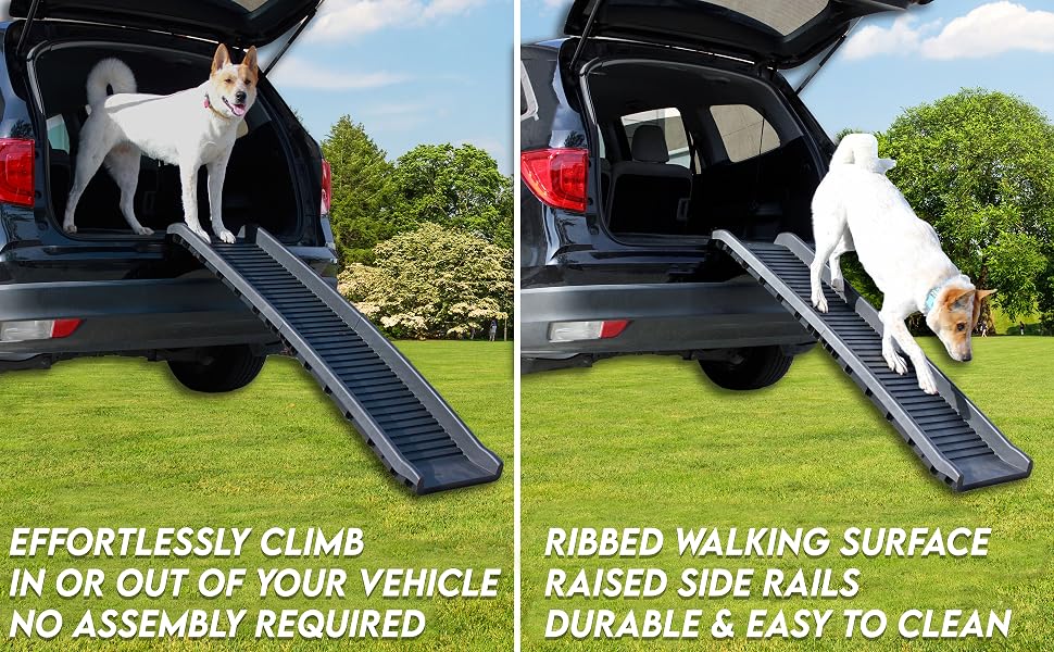 dog ramp folding portable pet ramp non slip car suv couch bed senior small