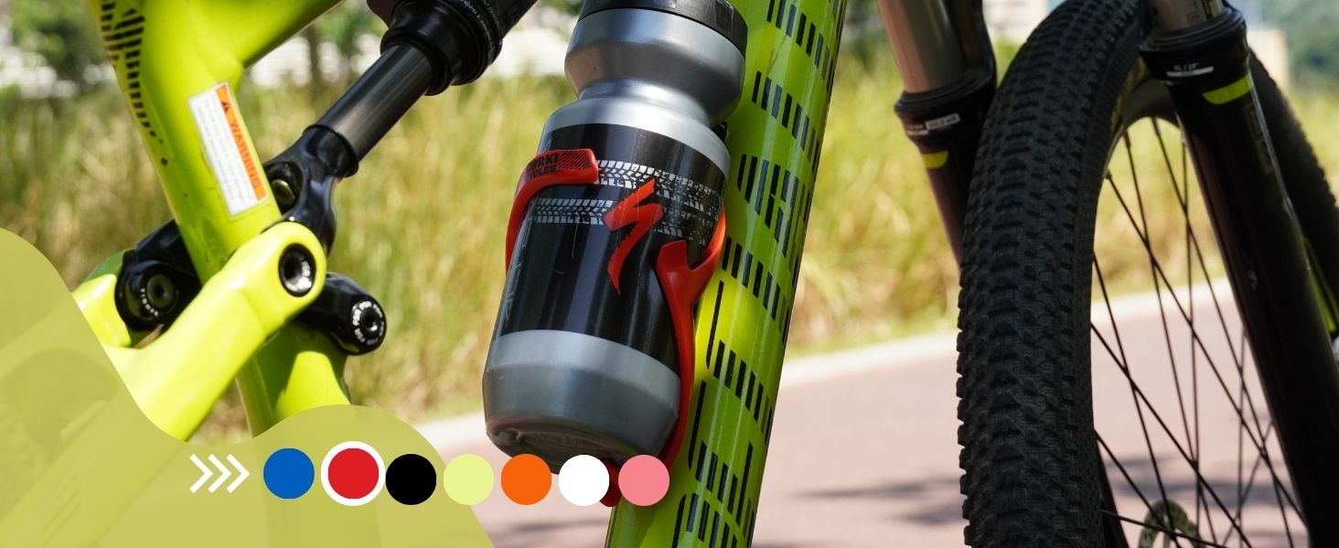 Cage for bike load water bottle bicycle water bottle bottle cage side bottle cage left