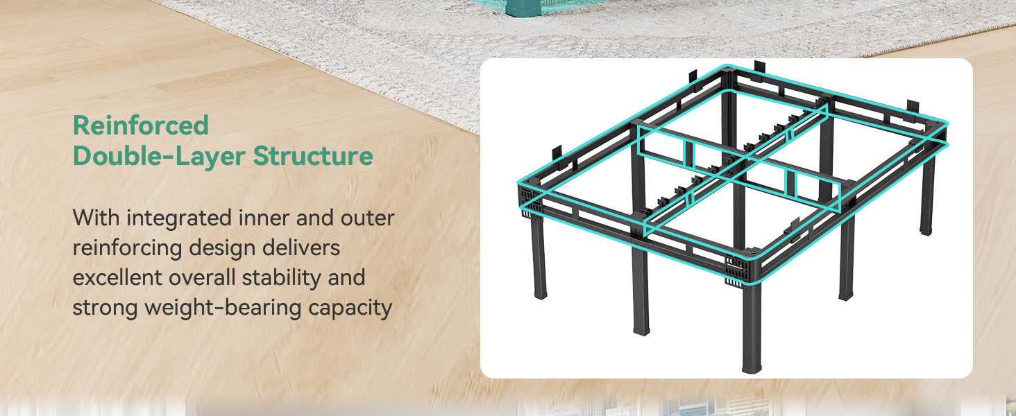 Reinforced Double-Layer Structure