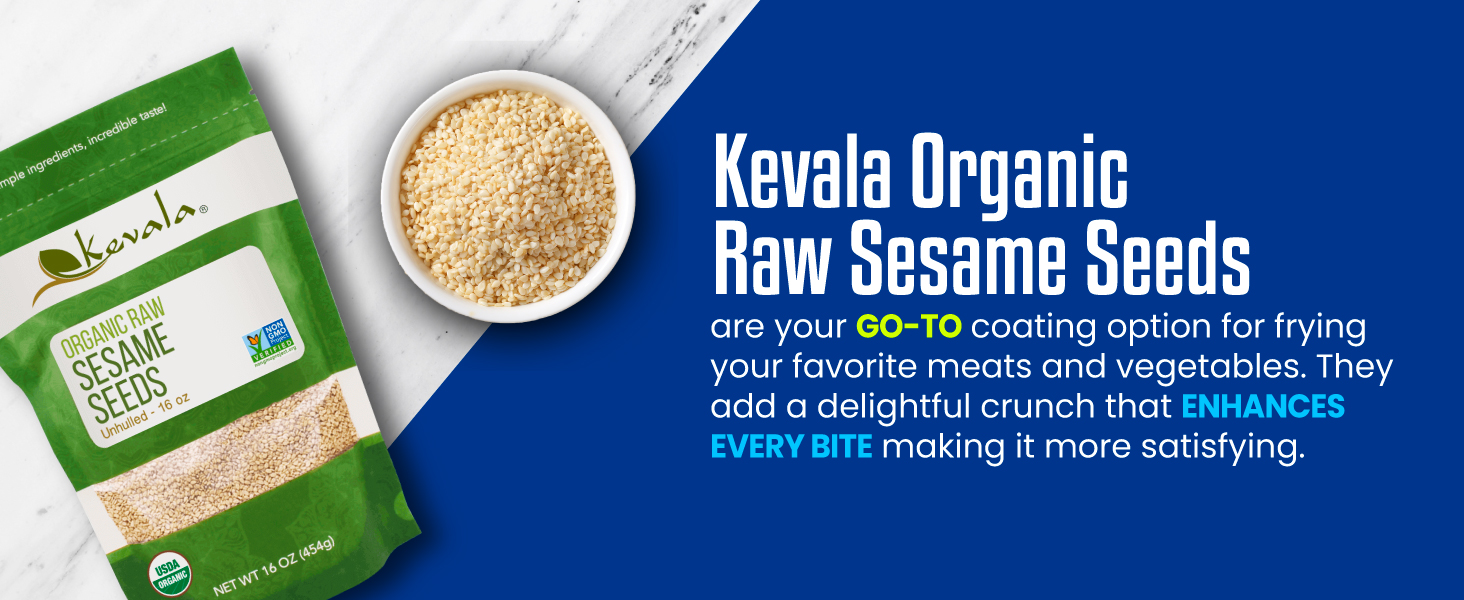 Kevala Raw Sesame Seeds