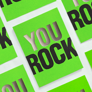 You Rock, stationery