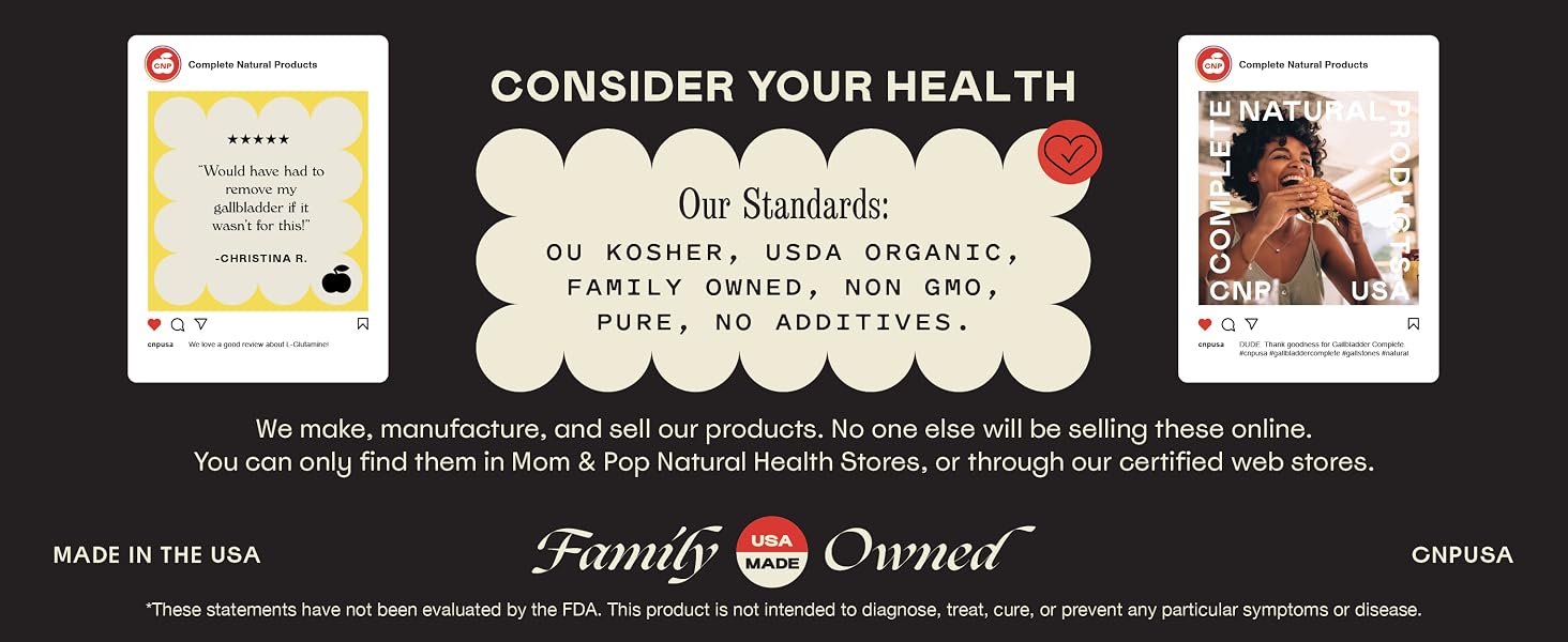 Complete Natural Products and CNPUSA