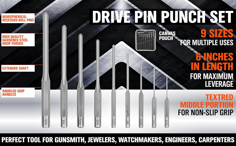 PIN PUNCH SET