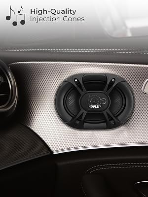 3-Way Universal Car Stereo Speakers - 400W 6” x 8” Triaxial Loud Pro Audio Car Speaker Universal OEM