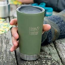 tumbler lid on a tumbler to show climate lock
