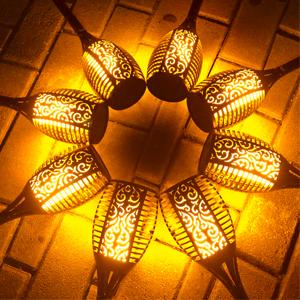 solar torch lights with flickering flame