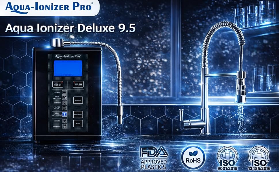 Aqua Ionizer Deluxe 9.5 | Antioxidant Boost Technology