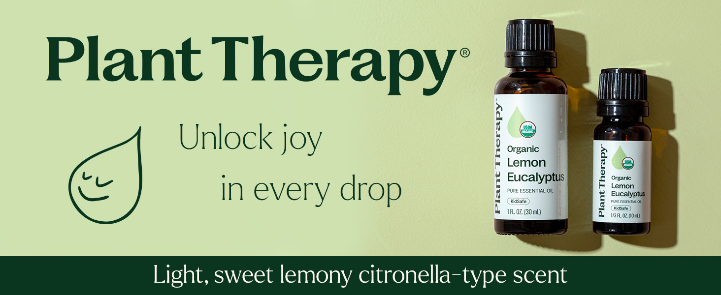 pure Organic Lemon Eucalyptus essential oil
