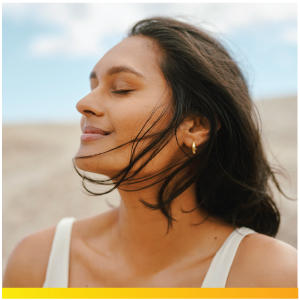 woman smiling