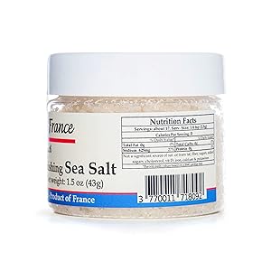 Straight from France Fleur de sel Sea salt 1.5oz 3