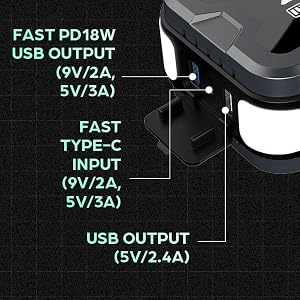 PD18W fast power bank