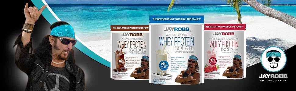 Jay Robb Whey Protein Beach image