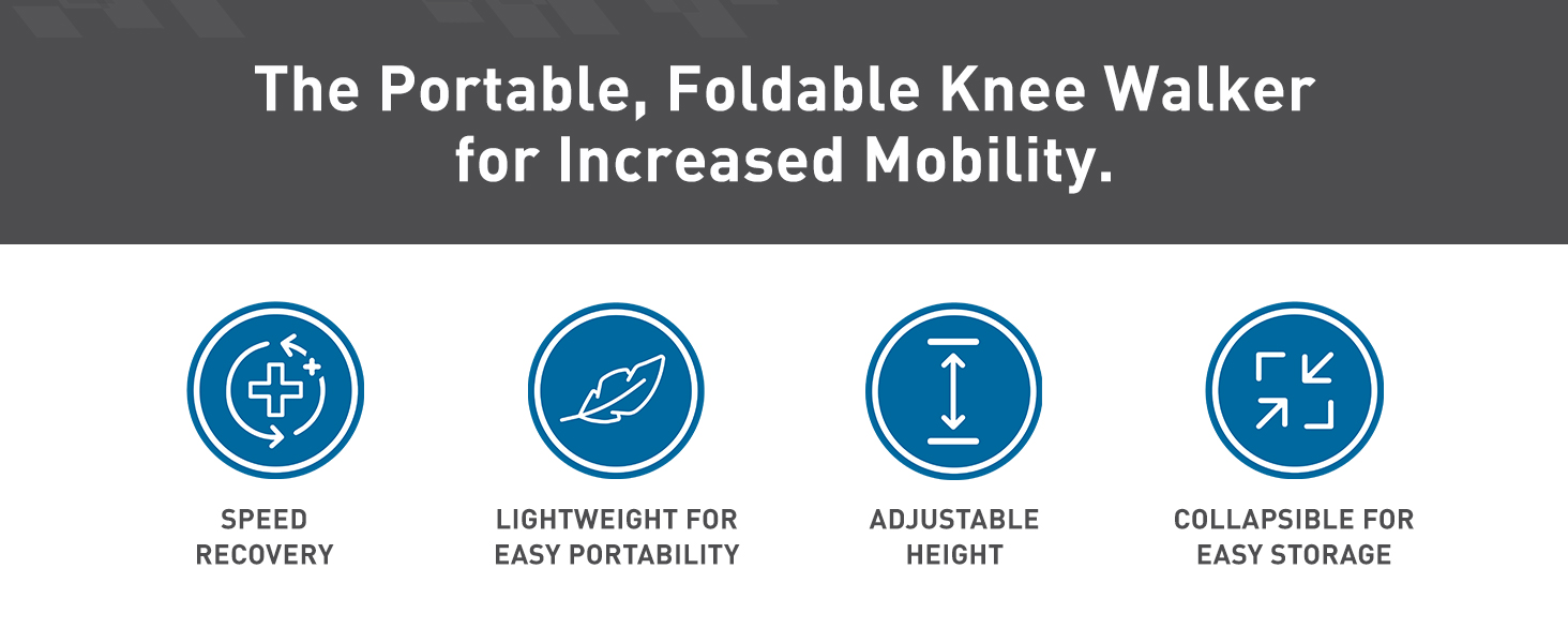 BodyMed Premium Knee Walker