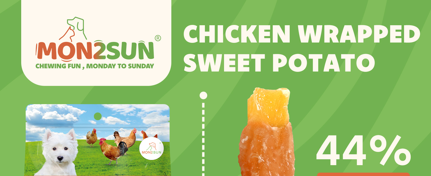 Chicken Wrapped Sweet Potato