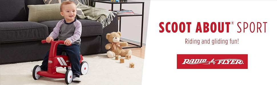 radio flyer scoot about sport