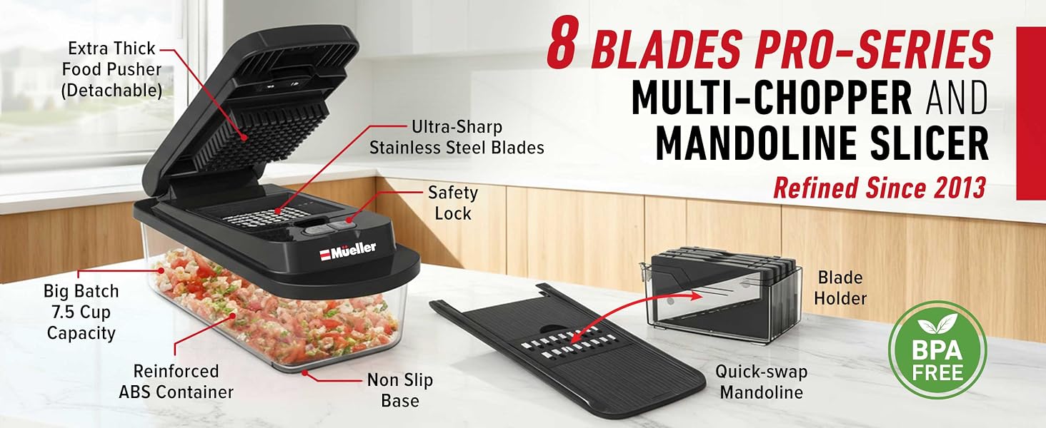 8 blade chopper
