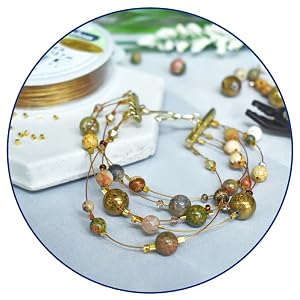 copper tip filled coin knot needlenose create tiny mini sliding macrame manualidad part knotting