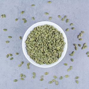 Organic Raw Pumpkin Seeds to Eat Bulk Whole Unsalted Pepitas with No Shell Natural Snacks for Keto