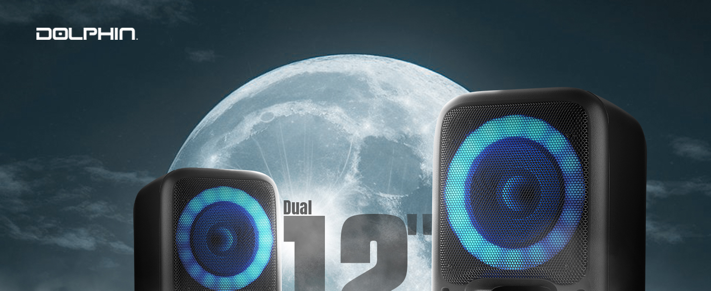 bluetooth party speaker box big speakers size large wireless portable parties gen led lighting huge