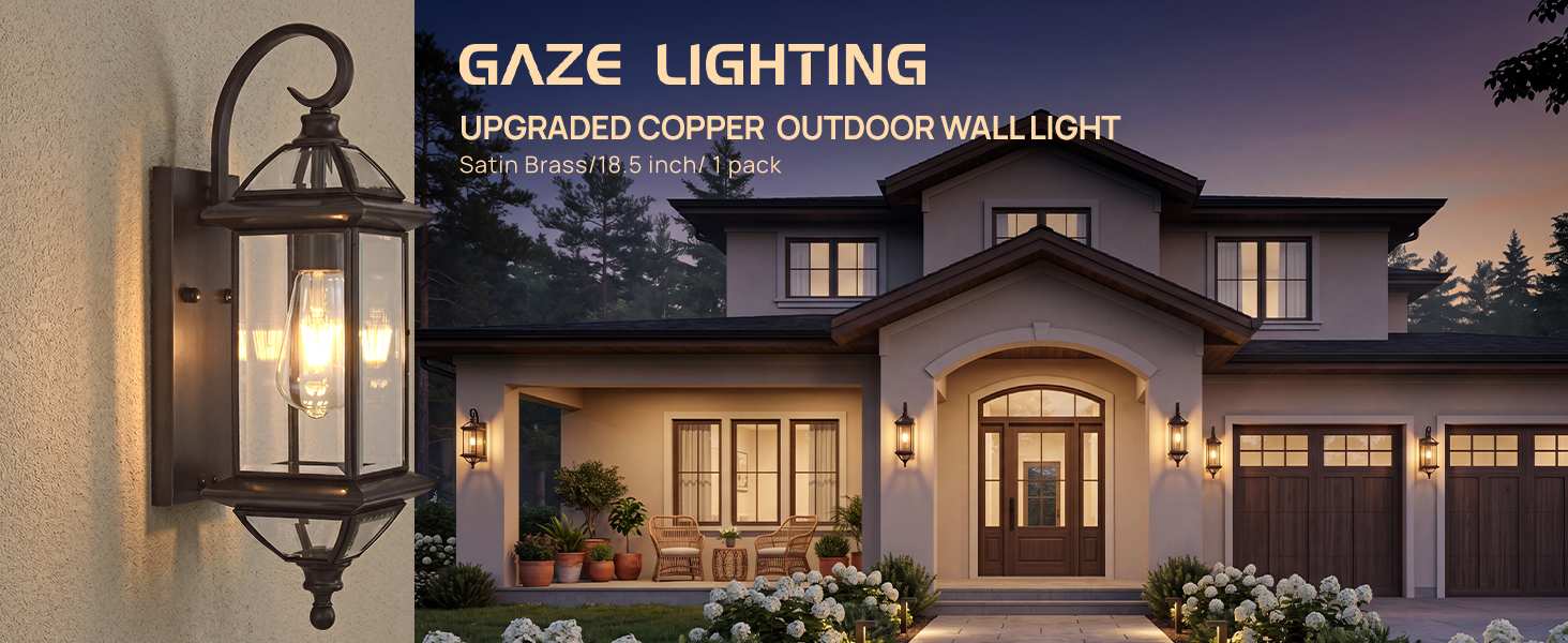 outdoor wall sconce