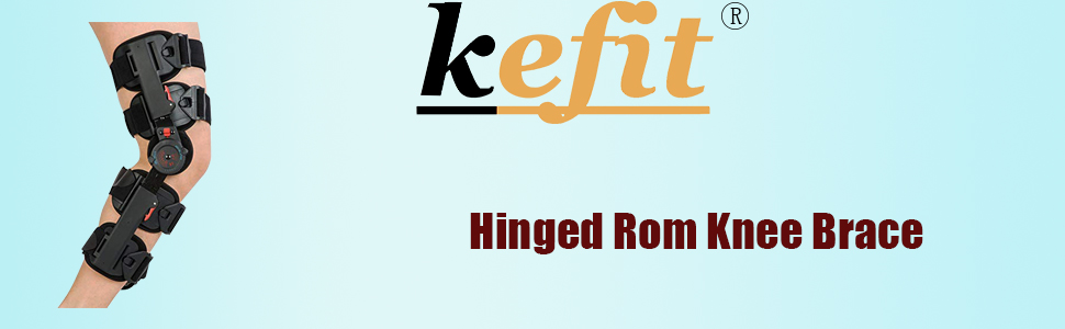 hinged knee brace ROM