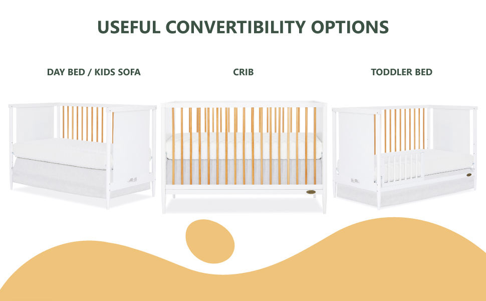 Convertibility Options of Clover Crib