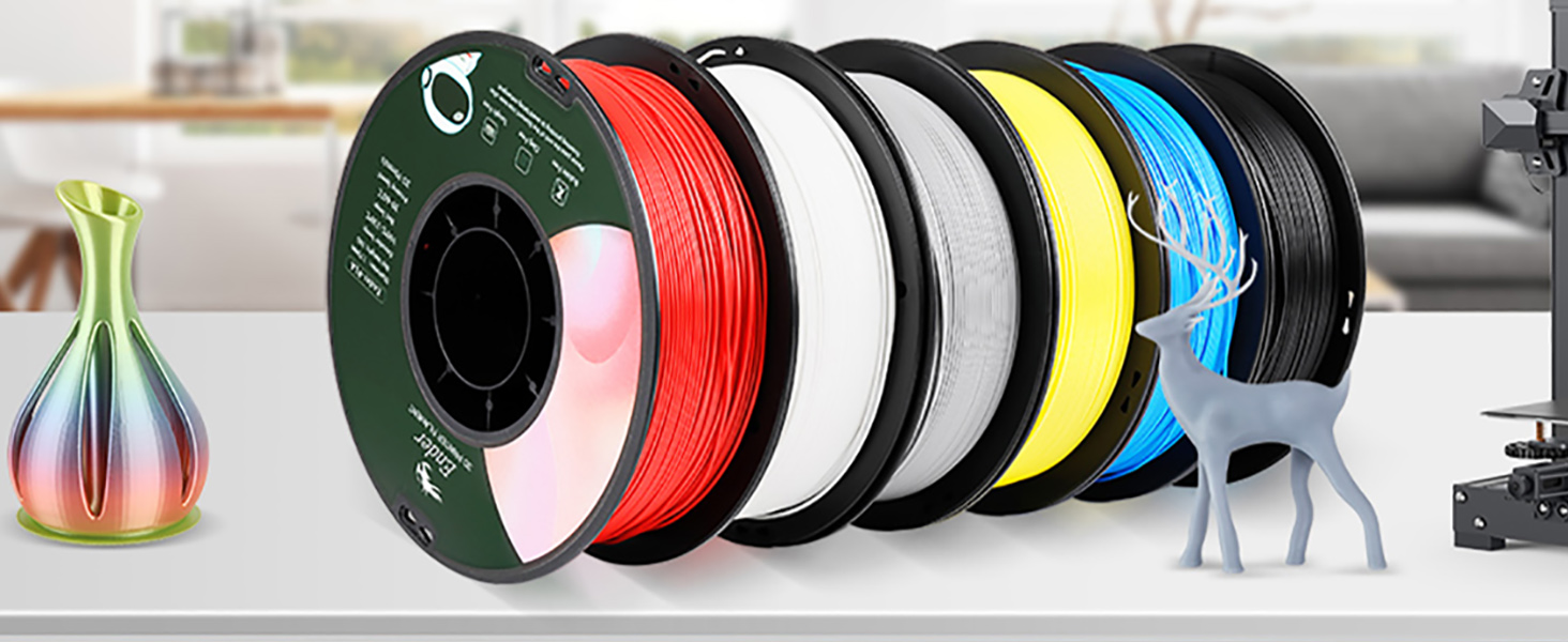 fit for pla, petg, wood, tpu, abs and most 3d printer filaments